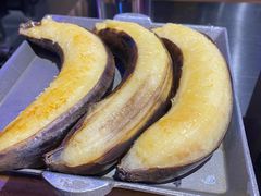 蜂蜜烤香蕉-黑门烤肉