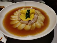 南风蛋饺蒸茭白-屋里厢上海菜馆