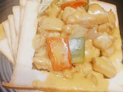 面包咖喱鸡-柒园·三十年创意杭帮菜(龙湖滨江天街店)