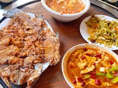 -北京龙庆四季香农家饭庄·灶台鱼·碳烤虹鳟鱼(龙庆峡店)