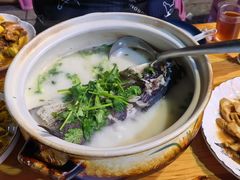 天目湖砂锅鱼头汤-竹乡人家大鱼头(南山竹海店)