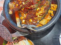 -探鱼·鲜青椒爽麻烤鱼(广州欣荣广场店)