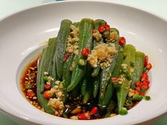 凉拌秋葵-廉厨干煸鸡(云龙区民富园店)