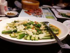 蒜蓉秋葵-玄武苏宁诺富特酒店·紫金轩中餐厅