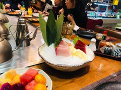 三文鱼刺身-大渔铁板烧(中山路八佰伴店)