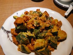 黄瓜拌油条-阿洪锅贴王(小吃城店)