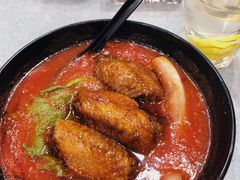番茄汤底鸡翼出前一丁-华嫂冰室(尖沙咀店)