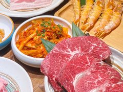 -明洞阿姨·韩式酱蟹烤肉·创意料理(三元桥店)