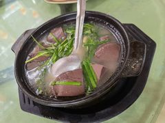 韭菜鸡红汤-区海鸡场饭店(石壁店)