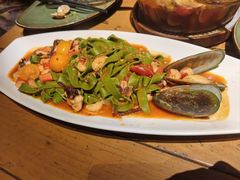 手工菠菜面-喜洲吧·江畔老船厂·庭院餐厅(喜临院店)
