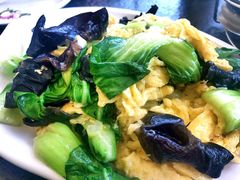 蔬菜蛋花炒木耳-天祥斋老北京八大碗烧烤家常菜(田村店)