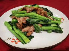 菜心炒牛肉-北园酒家(小北路店)