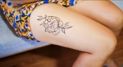 点击看大图 腿部-XTATTOO海娜手绘