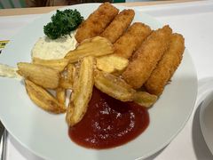 鳕鱼条配薯条-宜家·瑞典风味餐厅(四元桥店)