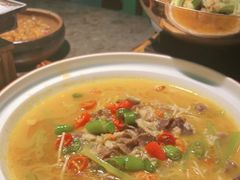 酸汤时蔬肥牛-绿茶餐厅(天津天河城店)