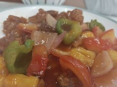 菠萝咕噜肉饭-添星码头茶餐厅(松坪山店)