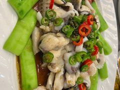 鲜花椒蒸山坑鲩-中山国际酒店中餐厅