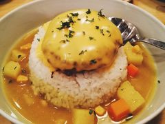 芝士牛肉汉堡咖喱饭-红小满休闲餐厅(十全街店)