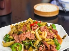 酸菜牛肉-铁炉农家菜馆