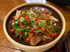 小炒黄牛肉-蜀宴·家宴馆(升伟晶石店)