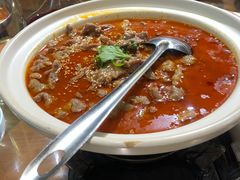 水煮肉片-付掌柜在成都·热炒砂锅集(金禾店)