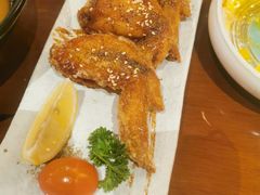 黑椒糖脆皮鸡翅-小川洋风料理(汉街店)