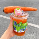 谁把妈妈煲汤手里的胡萝卜抢走做成柠檬茶‼️