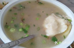 Old Salt Vegetable Wheat Cake Soup