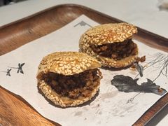肉沫芝麻烧饼-四季民福烤鸭店(望京旺角店)