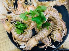 椒盐皮皮虾-老虎滩大连海鲜烧烤(建邺云锦路总店)