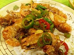 椒盐罗氏虾-盛港湾海鲜食府(黄沙店)