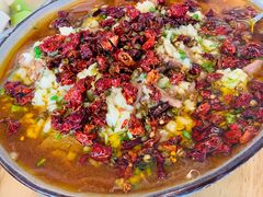 冒菜味的水煮牛肉-禾气食店