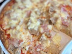 培根蘑菇薄脆披萨（10寸）-新贝乐意大利餐厅(苏州中心店)