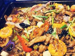 炭烧牛蛙泡锅香辣味-蘭奢雅集·江浙菜(青山江滩店)