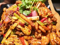 炭火干锅虾加牛蛙-炭舍干锅(华发商都店)