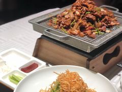巧拌豆苗-四季民福烤鸭店(王府井灯市口店)