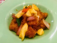 菠萝什果咕噜肉-港丽餐厅(高德置地店)