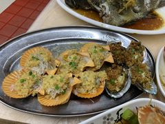 蒜蓉粉丝蒸扇贝-忆海南海鲜(椰风巷第一市场店)