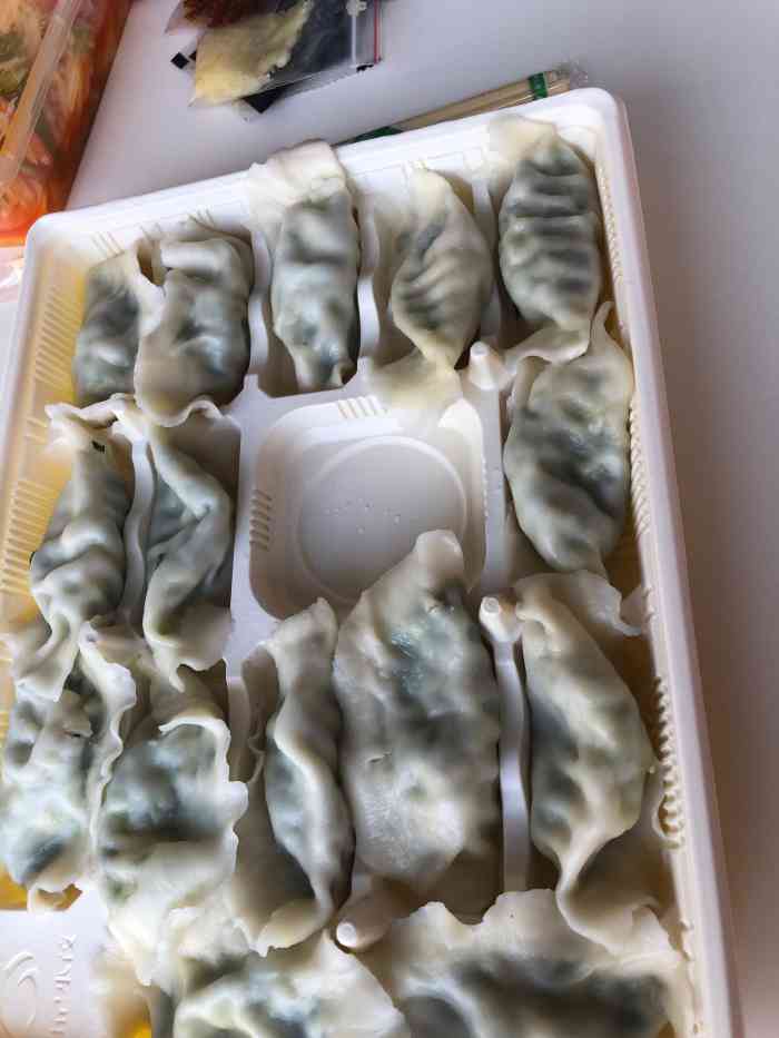 柏记水饺-"这次点的饺子感觉跟每次不太一样,鸡肉.香.