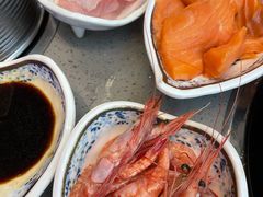 三文鱼刺身-乔哥铭洋海鲜自助(皇城恒隆广场店)