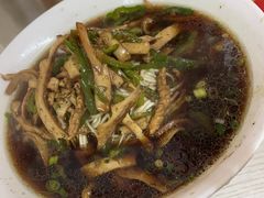 青椒干子肉丝面-高邮面馆(明瓦廊店)