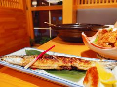 盐烤秋刀鱼-天正河鲀·河豚亭(大连店)