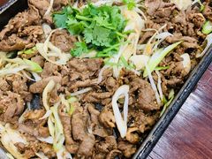 葱爆羊肉-老伍泉水涮肉(管庄店)