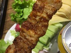 烤五花肉-潮庭·大连海鲜·炭火烧烤·扇贝王(大连店)
