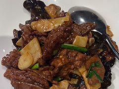 传统爆三样-北平楼·烤鸭·北京菜(牡丹园店)