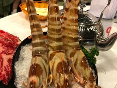 -鲜入围煮花胶鸡海鲜火锅