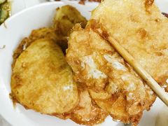 鸡蛋炸馒头片-大槐树烤肉馆