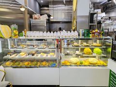 面包甜点陈列柜-猫王榴莲世家(三里屯SOHO商场店)