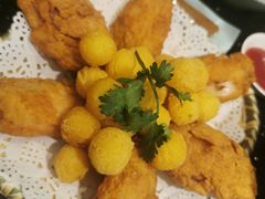 炭烤鸡翅配薯球-焰鱼(昌建广场店)