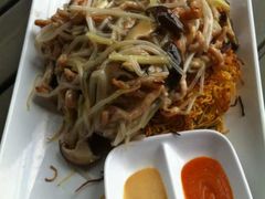 银牙花姑鲍汁炒面-翠华餐厅(山顶道店)